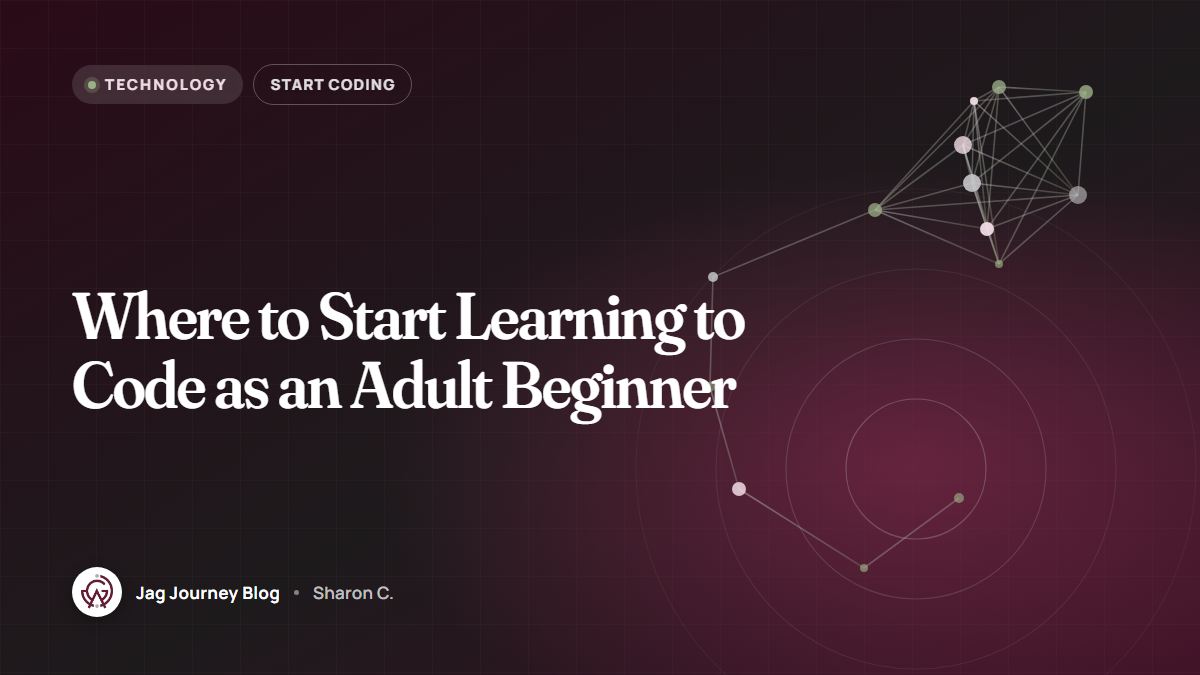 Where to Start Learning to Code as an Adult Beginner
