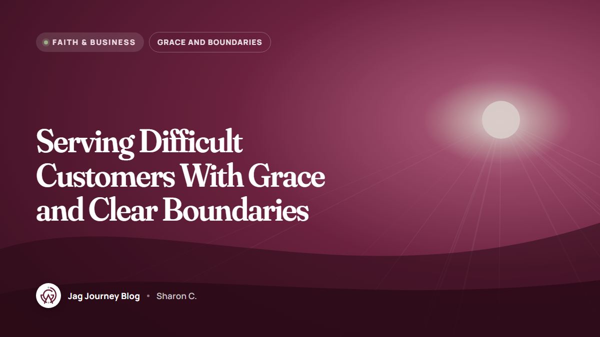 Serving Difficult Customers With Grace and Clear Boundaries