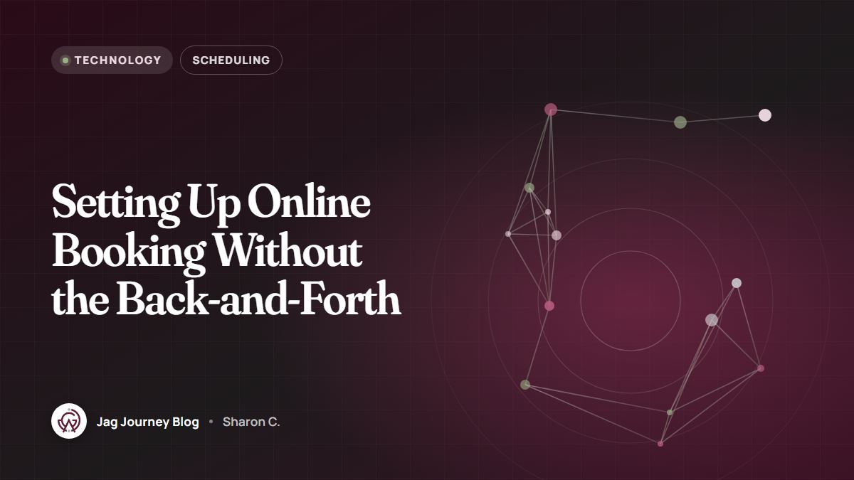 Setting Up Online Booking Without the Back-and-Forth