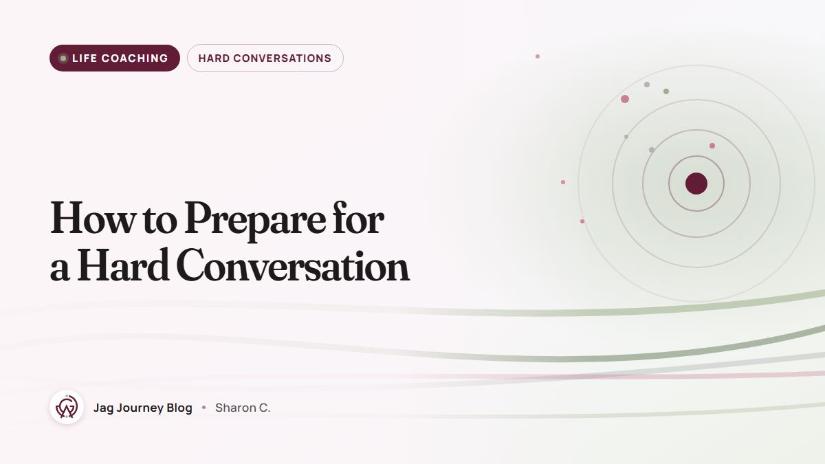 How to Prepare for a Hard Conversation