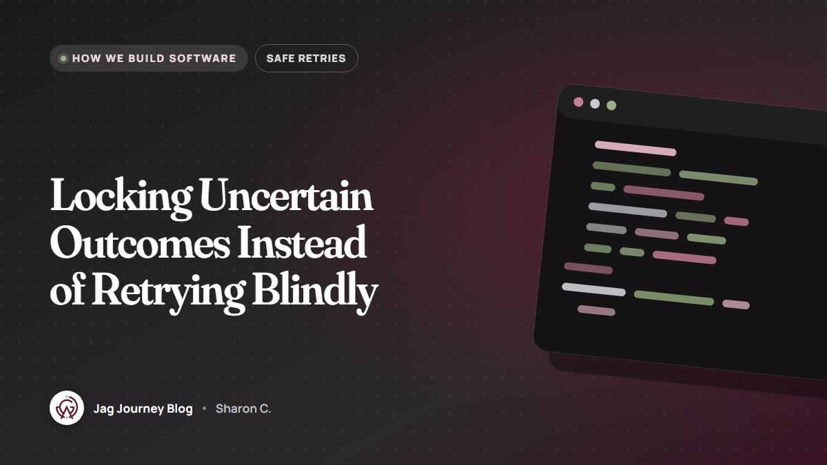 Locking Uncertain Outcomes Instead of Retrying Blindly