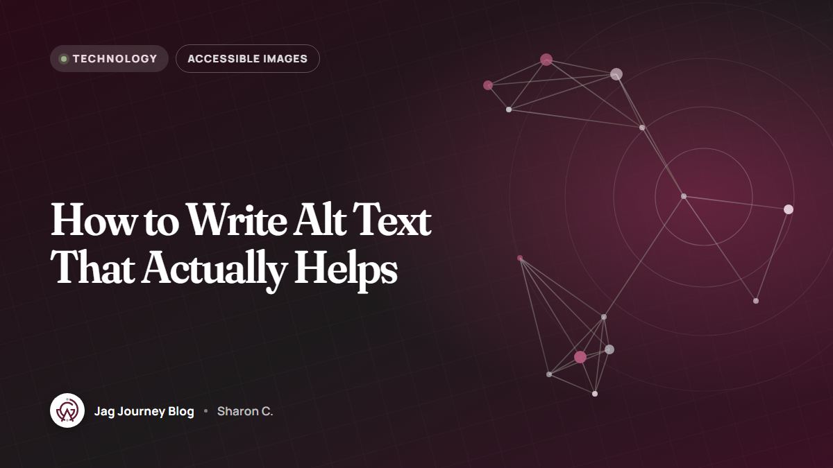 How to Write Alt Text That Actually Helps