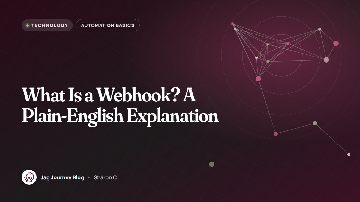 What Is a Webhook? A Plain-English Explanation
