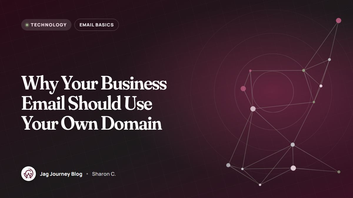 Why Your Business Email Should Use Your Own Domain